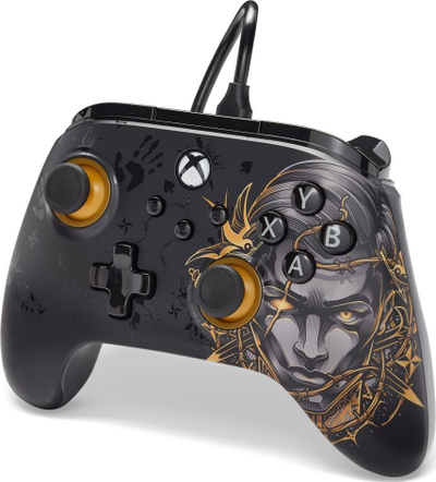 Kontroller PowerA XS Advantage Fortnite Midas, me kabllo, i zi