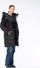 Pallto dimërore Iguana Quilted Winter Coat Manka W, e gjatë, me kapuç, gri