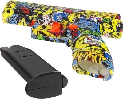 Pistoletë lodër Beretta Shooting me toptha xheli, me boçe shumëngjyrëshe