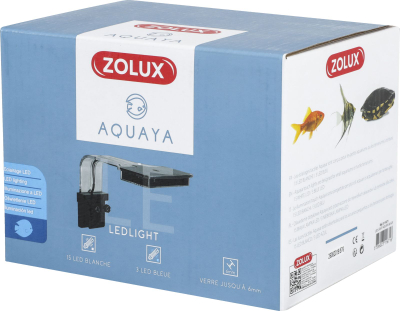 Dritë LED për akuarium Zolux Aquaya, 18 LED, e zezë