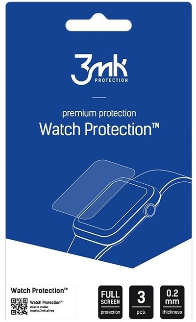 Mbrojtës ekrani 3mk Watch Protection FlexibleGlass për Huawei Watch GT 6 Pro 46mm, xham hibrid transparent