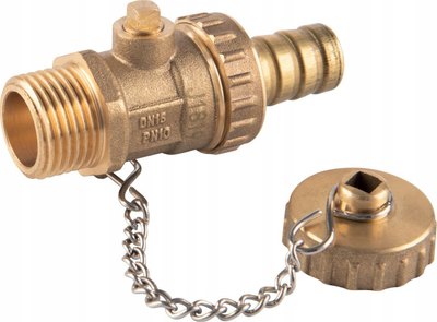 Valvul shkarkimi F Comfort, me vidë 3/4", bronz