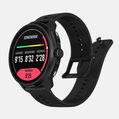 Ora inteligjente Suunto Race 2 49mm, AMOLED, GPS, e zezë