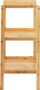 Raft banjoje GreenBlue GB321, bambu, 3 rafte, natyral