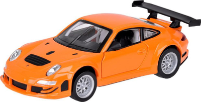 Makinë lodër metalike Porsche 911 GT3 RSR, shkalla 1:32, drita dhe tinguj, shumëngjyrëshe