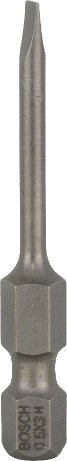 Set bita Bosch 2607001473 Extra Hard, 0.5x3.0, 49mm