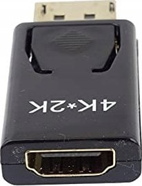 Adapter DisplayPort në HDMI PremiumCord, 4K 30Hz, mashkull–femër, i zi