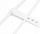 Kabllo USB C Digitus Silicone, 2m, 60W Power Delivery, e bardhë