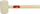 Çekiç gome RUBBER MALLET, 680g, bisht druri, i bardhë