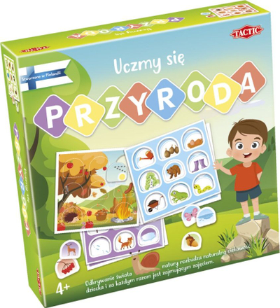 Loja edukative Tactic Let’s Learn Nature, për kalamaj, 4+ vjeç