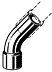 Gyp instalues Viega Nipple, 28mm