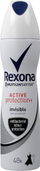 Antidjersë spray Rexona Active Protection+ Invisible, për goca, 150 ml, i bardhë