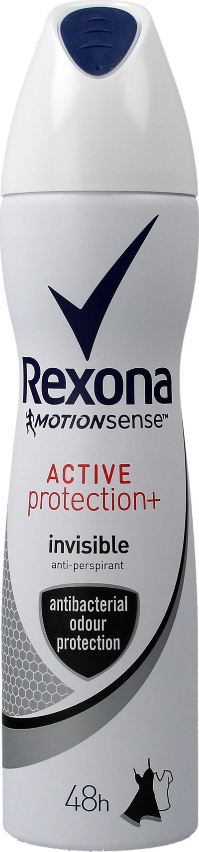 Antidjersë spray Rexona Active Protection+ Invisible, për goca, 150 ml, i bardhë