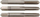 Set gërshërësh filetuese Abraboro Tap M3, 3 copë, HSS G, për metal