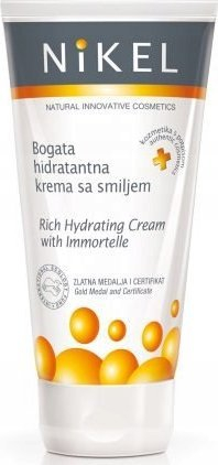Krem fytyre Nikel Rich Moisturizing, me lule Immortelle, hidratues, për lëkurë të thatë