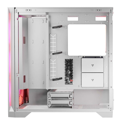 Kutia për PC Volcano Expanse S Apex, MIDI Tower ATX, ARGB, e bardhë