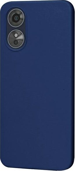 Këllëf telefoni Oppo A17 matte, silikon TPU, shumë i hollë, blu navy
