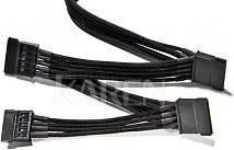 Кабел за напојување be quiet CS6940, SATA 15 пина во SATA 15 пина, 0.9m, црн