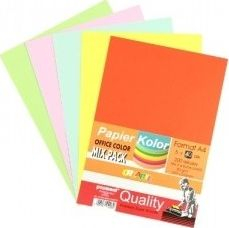 Letër zyre Oraf Office Color Paper, A4, 200 fletë, pastel miks