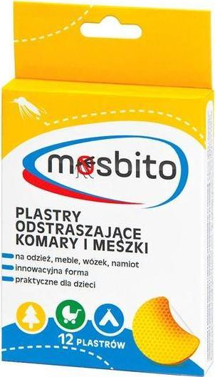 Ngjitëse kundër mushkonjave Mosbito, 12 copë, për kalamaj