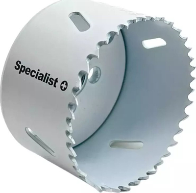 Sharrë rrethore Specialist+ Bi-Metal, 76 mm, për metal dhe dru, e bardhë