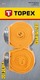 Ленти за багаж Topex 97X183, 2.5 m x 25 mm, сет 2 парчиња