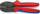 Pincë krimpimi Knipex PreciForce 97 52 30, 1.5 10 mm², mekanizëm ratchet
