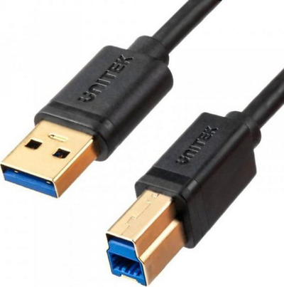 Kabllo Unitek USB-A / USB micro-B, 2m, e zezë
