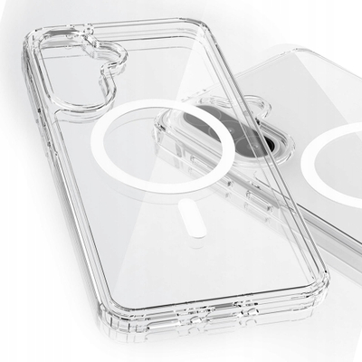 Mbulesë telefoni 3MK Armor MagCase për Samsung Galaxy A26 5G, kompatibile me aksesorë magnetikë, transparente