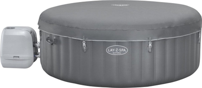 Jacuzzi i frymshëm Bestway Lay-Z-Spa Santorini 6001T, për 7 veta, modeli 2025, blu