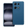 Futrollë telefoni OEM për Xiaomi Redmi Note 14S, TPU mat, mbrojtëse, blu