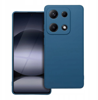 Futrollë telefoni OEM për Xiaomi Redmi Note 14S, TPU mat, mbrojtëse, blu