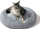 Shtrat për mace Go Gift Shaggy Cave XL, 80 x 83 x 10 cm, gri