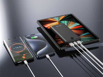 Karikues portativ Swissten, 10000mAh, 10.5W, i zi