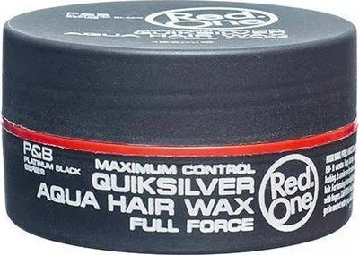 Dyll flokësh RedOne Quicksilver Aqua Hair Wax Full Force, 150ml, shkëlqim i lartë