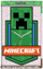 Orë muri Minecraft XL, dizajn me personazhe, shumëngjyrëshe