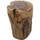 Tavolinë rrënjë druri teak natyral Φ30–35×45 cm (FB99374)