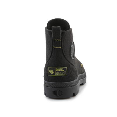 Çizme Palladium Pampa Hi Merino M 74377-008-M, për dimër, ngjyrë e zezë