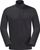Bluzë termo për burra Jack Wolfskin KOLBENBERG HZ M, fleece, me zinxhir gjysmë, e zezë