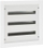 Pllakë shpërndarëse për siguresë Legrand XL3 S 160, 3 x 24, e bardhë