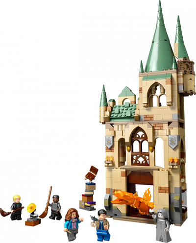 Set lodër LEGO Harry Potter 76413 Hogwarts Room of Requirement, për fëmijë 8+, model ndërtimi kështjelle