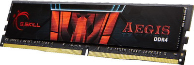Memorie G.Skill Aegis, DDR4, 4 GB, 2400 MHz, CL15, F4-2400C15S-4GIS