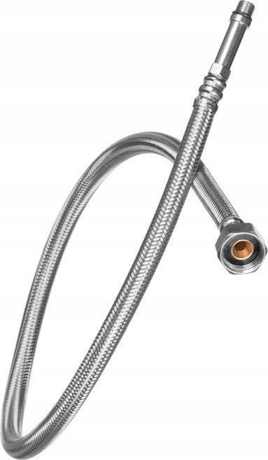 Zorrë fleksibile për rubinet, 80 cm, lidhje 1/2" F x M10, inoks