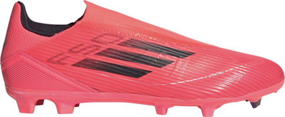 Këpucë futbolli adidas F50 League LL FG MG, pa lidhëse, për bar dhe fusha sintetike, rozë