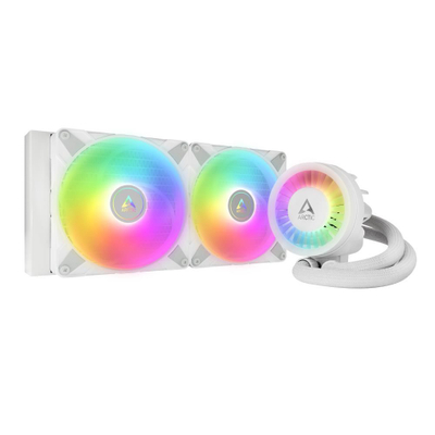 Ладилник со вода за процесор Arctic Liquid Freezer III 280 A RGB, 280 mm, A RGB, бел
