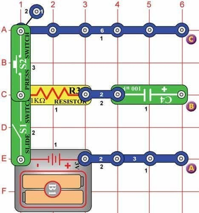 Set elektronik ndërtimi Boffin I 500 në 750, 750 projekte, lodër edukative, shumëngjyrëshe
