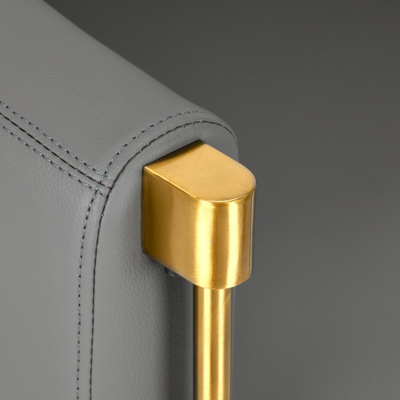 Karrige berberi Burgos Gold Grey, profesionale, tapiceri gri, gri
