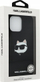 Futë telefoni Karl Lagerfeld Choupette Head, silikon, për iPhone 16 Pro Max, me MagSafe, e zezë