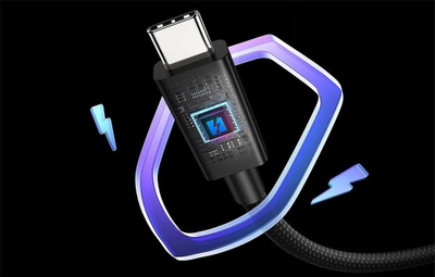 Kабел USB C BlitzWolf BW HDC8, 0.5m, 240W, црн