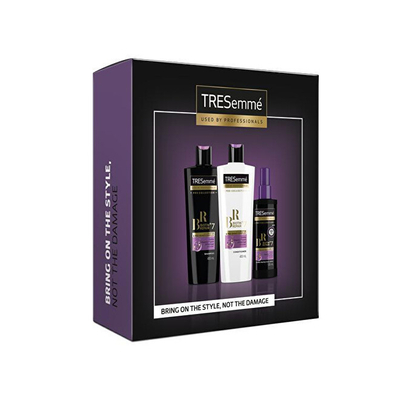 Set për flokë TRESemmé Biotin + Repair7, shampo 400 ml, balsam 400 ml & sprej 125 ml